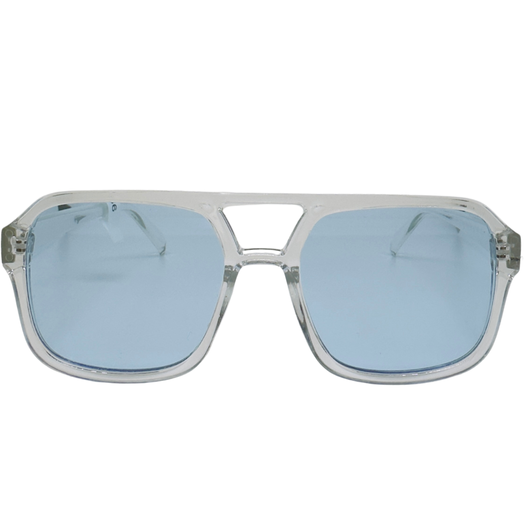 Óculos de Sol Lucas Aviador Crystal Blue
