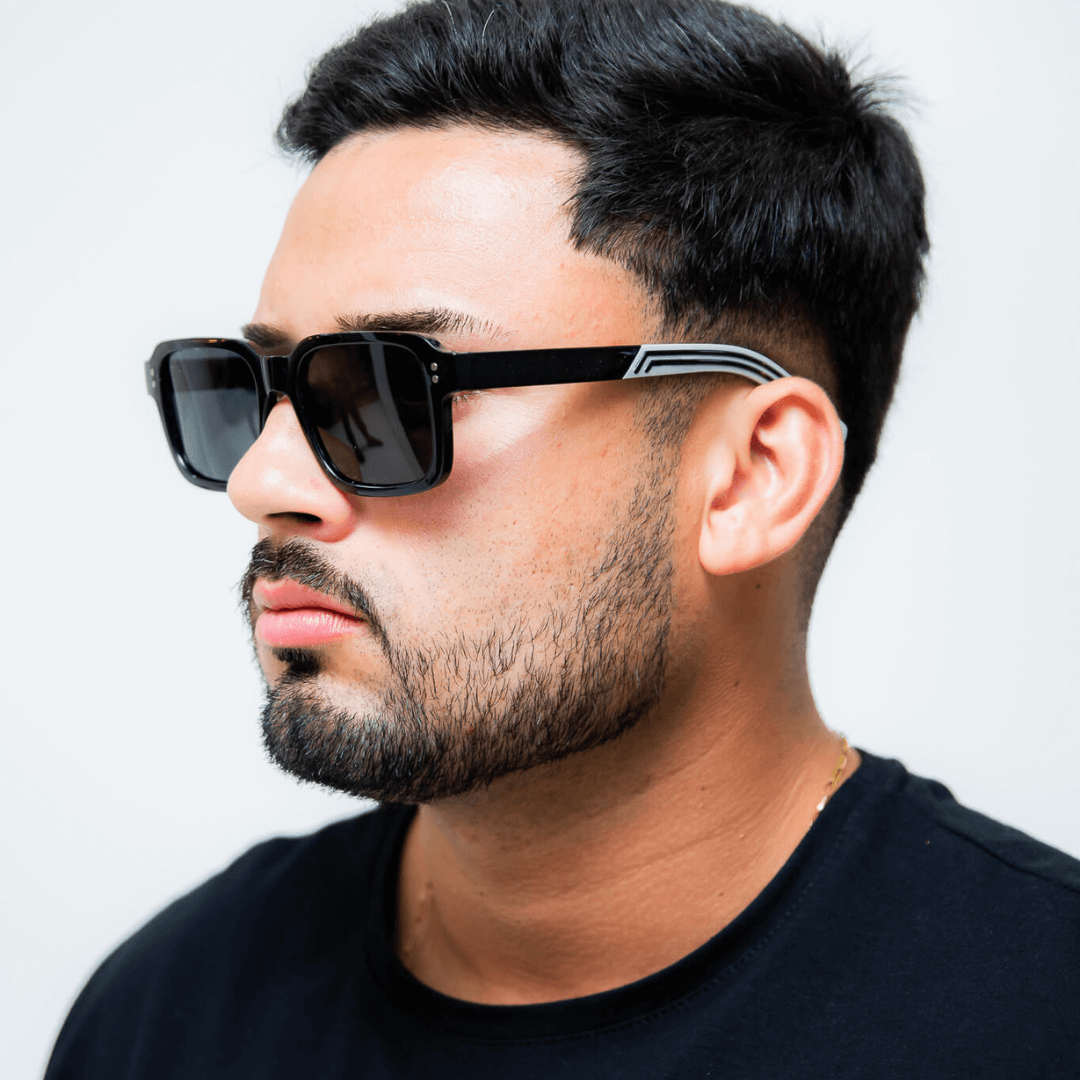 Óculos de Sol Luca Black Aviator - Imagem 3